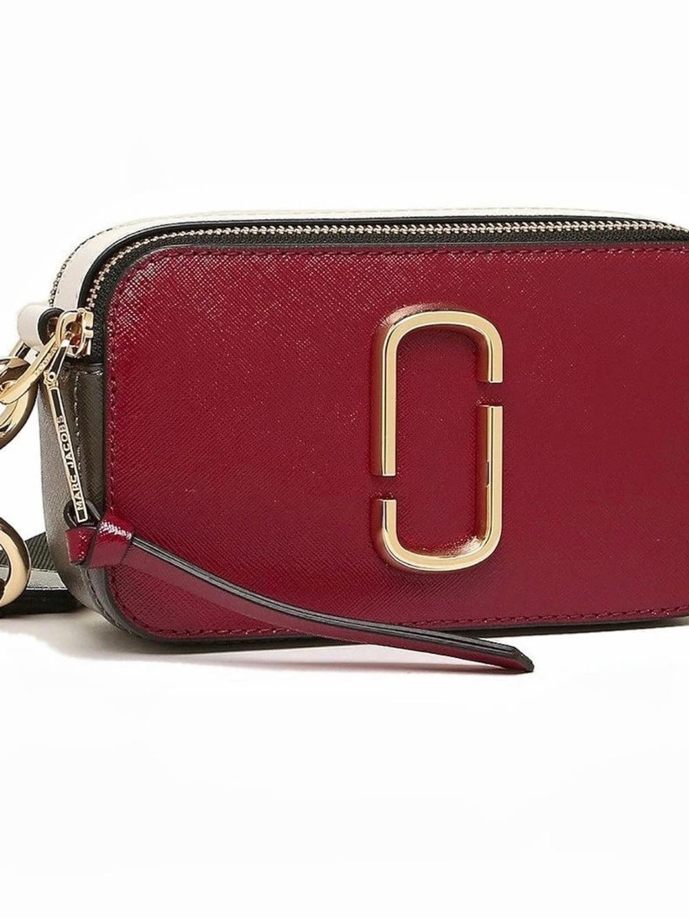 Marc Jacobs The Snapshot Camera Bag Crossbody Red & Black